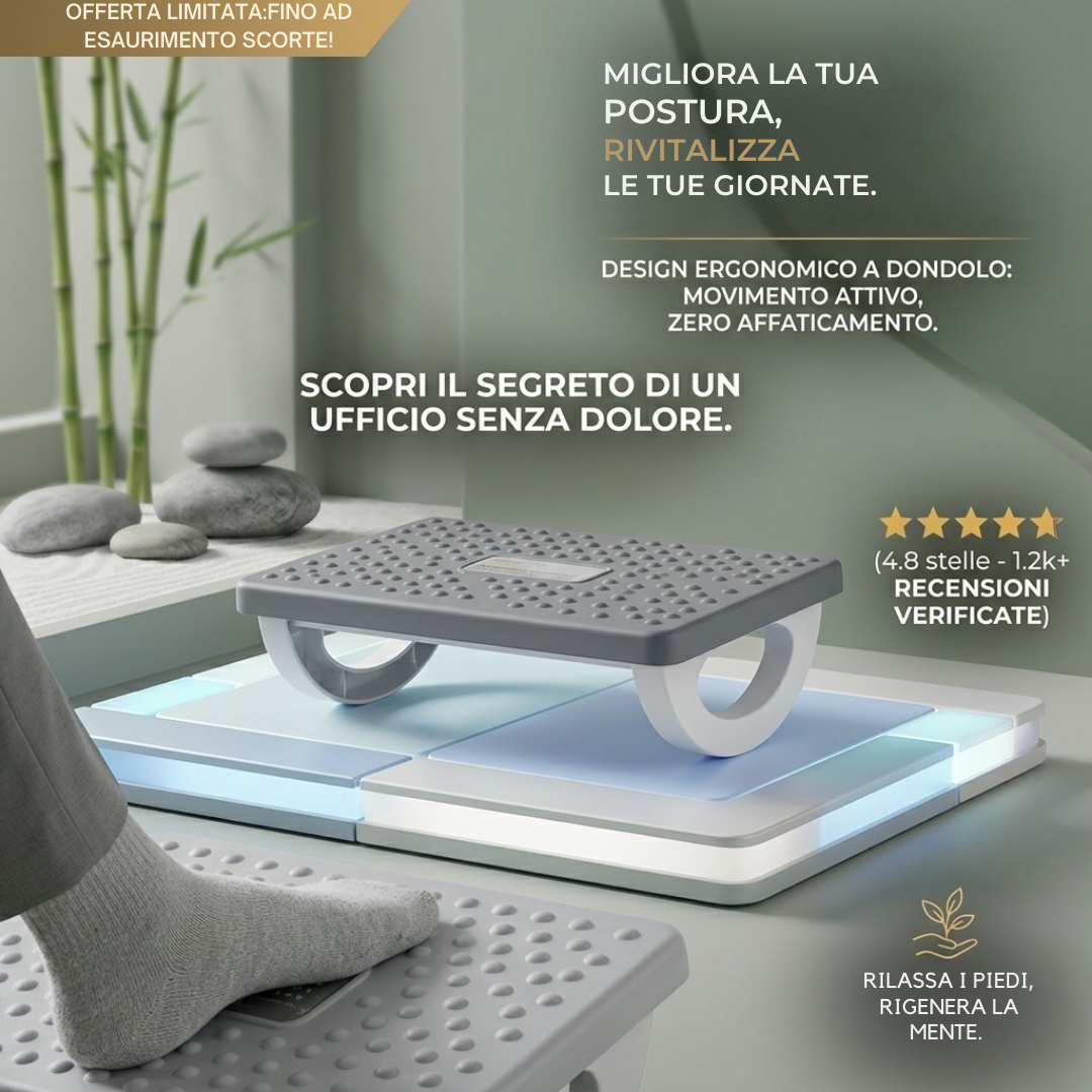 FlexRelief™ Sollievo quotidiano per piedi stanchi e gambe