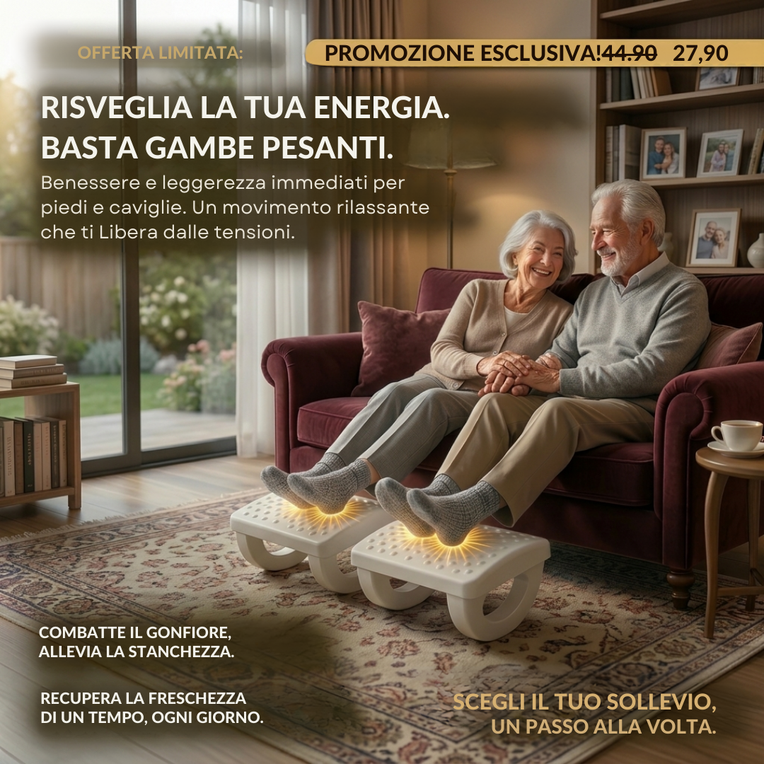 FlexRelief™ Sollievo quotidiano per piedi stanchi e gambe