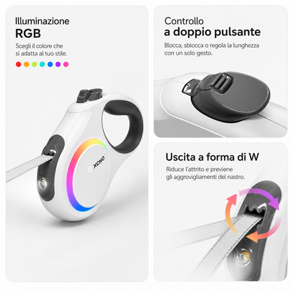 TAILORA™ Più sicurezza, visibilità totale e passeggiate serali senza pensieri 🐾✨