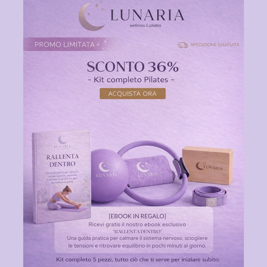Kit Pilates 5 in 1 – Riduci stress, tonifica corpo e mente a casa